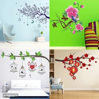 Combo Set of 4 Wall Stickers