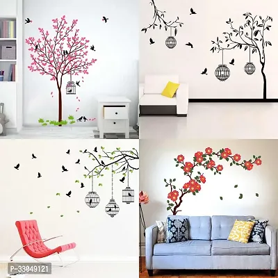 Decorative Self Adhesive Wall Sticker Combo