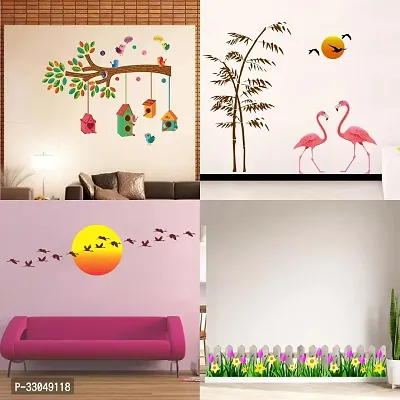 Decorative Self Adhesive Wall Sticker Combo