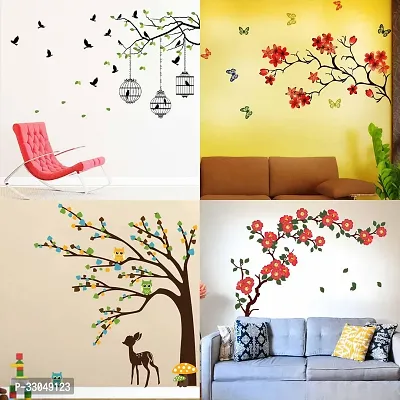 Decorative Self Adhesive Wall Sticker Combo