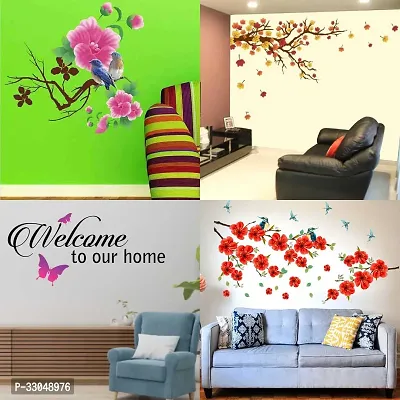 Combo Set of 4 Wall Stickers