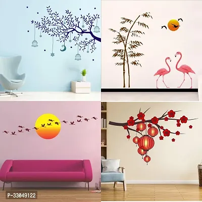 Decorative Self Adhesive Wall Sticker Combo