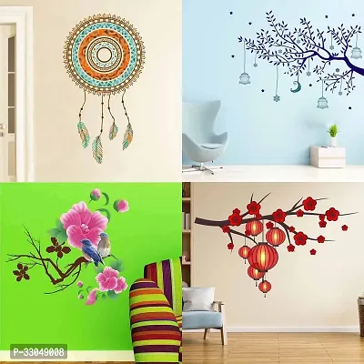 Combo Set of 4 Wall Stickers