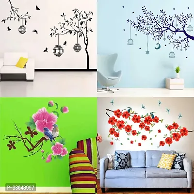 Combo Set of 4 Wall Stickers