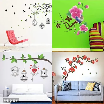 Combo Set of 4 Wall Stickers