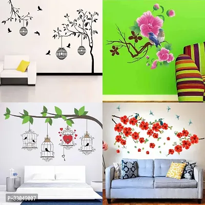 Combo Set of 4 Wall Stickers