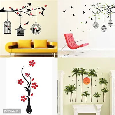 Decorative Self Adhesive Wall Sticker Combo