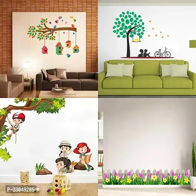 Combo Set of 4 Wall Stickers