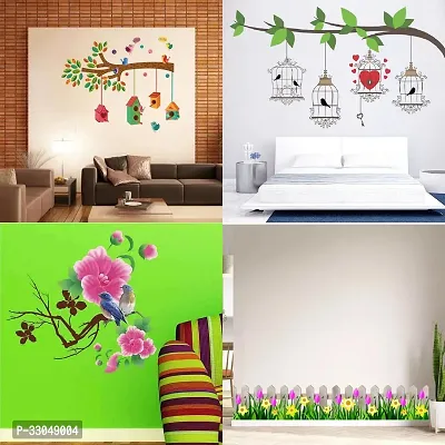 Combo Set of 4 Wall Stickers