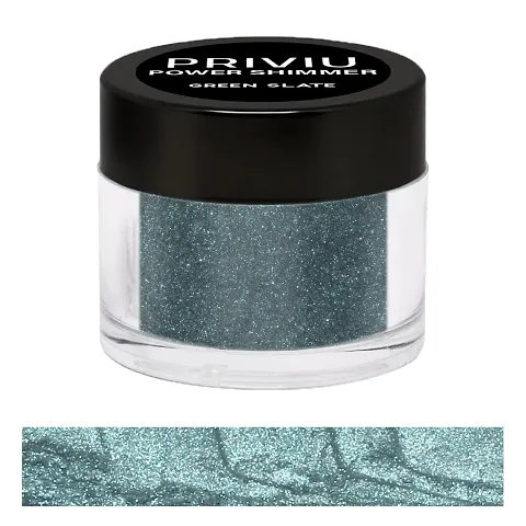 PRIVIU Power Shimmer Metallic Eye Makeup Loose Glitter Eyeshadow Powder