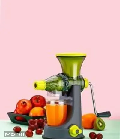 Trendy Plastics Hand Juicer Machine For Fruits And Vegetables With Steel Handle Vacuum Locking System, Shake, Smoothies, Travel Juicer For Fruits And Vegetables