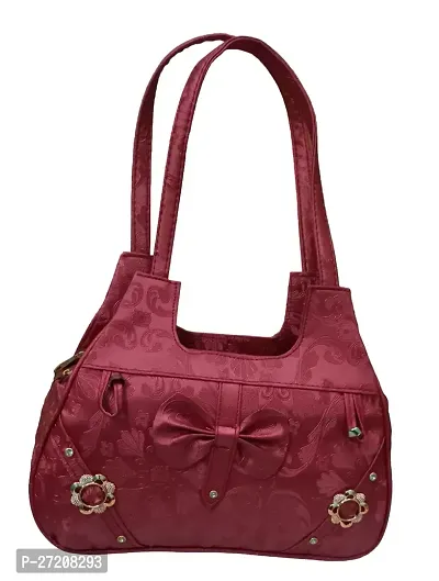 Women Maroon Handbag