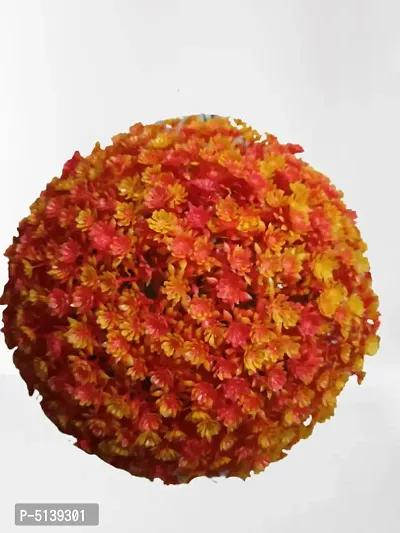 Artificial Topiary ball Orange color Without Pot-thumb0