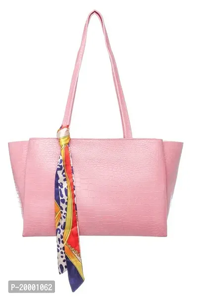Buy Simple Pink Color College Handbag 8 Inch Online at Best Prices
