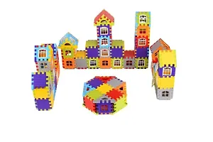 72 Pcs Mega Jumbo Happy Home House Building Blocks with fun toy-thumb1
