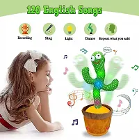 Talking Cactus Toy Dancing Cactus Toy for Babies Voice Repeat Toys-thumb3