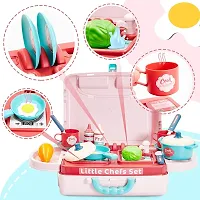 3 in 1 Kitchen Cooking Kitchen Play Set Play Food Party Role Toy-thumb4