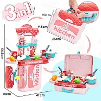 3 in 1 Kitchen Cooking Kitchen Play Set Play Food Party Role Toy-thumb2