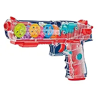 Lights  Musical Blaster Gun with Moving Gears Concept Gun Toy-thumb2