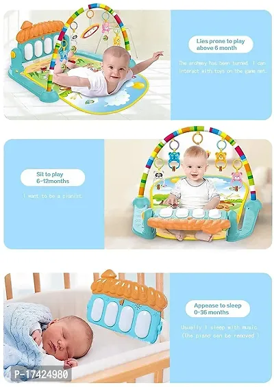 Baby Play Gym Kick and Play Piano Mat Newborn Toy for Boy and Girl-thumb2