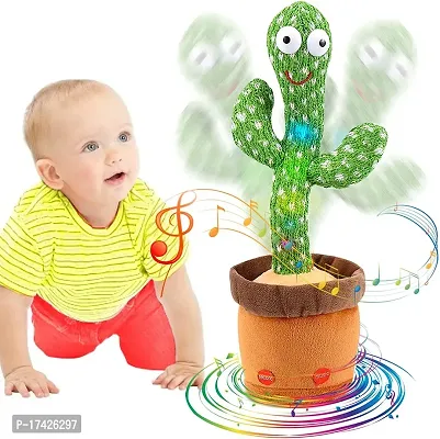 Cactus Toy Talking Cactus Plant Plush Toy Dancing Cactus-thumb0