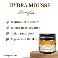 Orive Facial Moisturiser Hydra Mousse (Moringa  Jojoba)| Light Weight Gel Cream |Anti-Aging Cream| Natural Glow| Best Moisturiser For Normal to Dry Skin - (50 ML)-thumb4