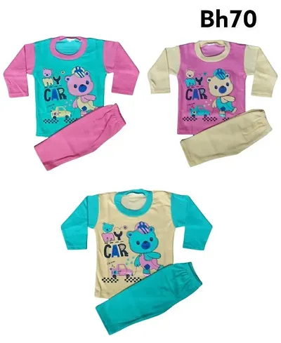 Pack Of 3 Boys T-Shirts with Trousers