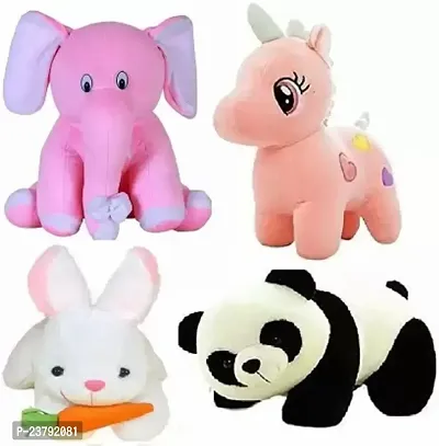 Premium Quality Soft Toys For Kids Set Of 4