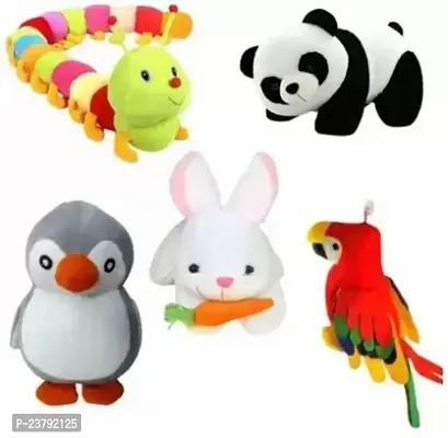 Premium Quality Soft Toys For Kids Set Of 5