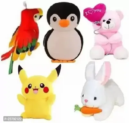 Premium Quality Soft Toys For Kids Set Of 5