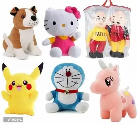 Premium Quality Soft Toys For Kids Set Of 6