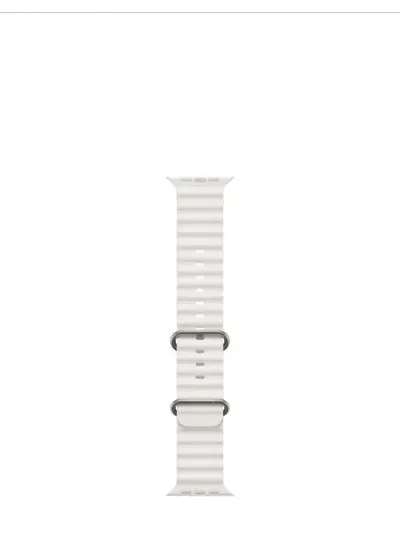 White watch belt