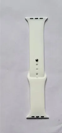 Unisex Smartwatch starp white colour belt-thumb1