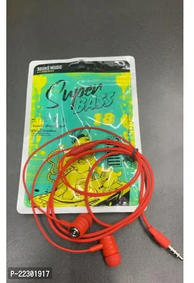 Red color HeandfreeWired lead