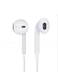 Hendfree wired earphones Name: Hendfree wired earphones Audio Jack Type: 3.5 mm Color: White Material: Rubber Mic: Yes Net Quantity (N): 1 Noise Cancelling: No Type: In The Ear Product Name: Wired Hea-thumb1