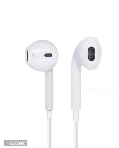 Hendfree wired earphones Name: Hendfree wired earphones Audio Jack Type: 3.5 mm Color: White Material: Rubber Mic: Yes Net Quantity (N): 1 Noise Cancelling: No Type: In The Ear Product Name: Wired Hea-thumb2