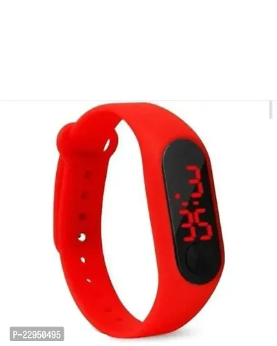 Red Digital LED watch for Kids-thumb0