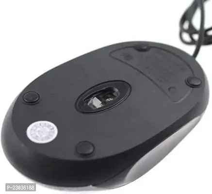 Mouse USB optical wired Mouse for Laptop, Mouse for Computer, Mouse for Desktop-thumb2