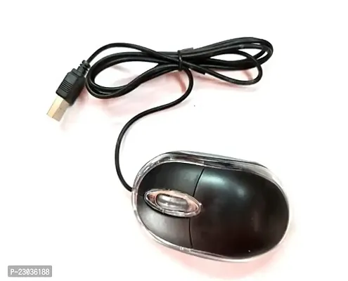 Mouse USB optical wired Mouse for Laptop, Mouse for Computer, Mouse for Desktop-thumb3