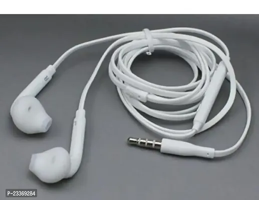 Wired Headphones  Earphones Name:  Wired Headphones  Earphones Audio Jack Type: 3.5 mm Color: White Compatibility: All Mobile Devices Material: Plastic Mic: Yes Net Quantity (N): 1 Noise Cancelling