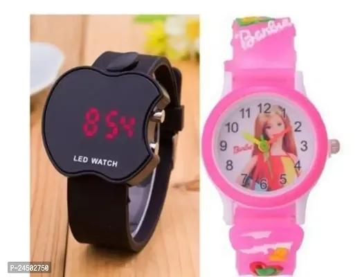 Classy Analog Watch for Kids, Pack of 2