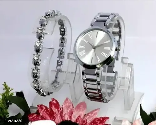 Classy Analog Watches for Women with Bracelet-thumb0