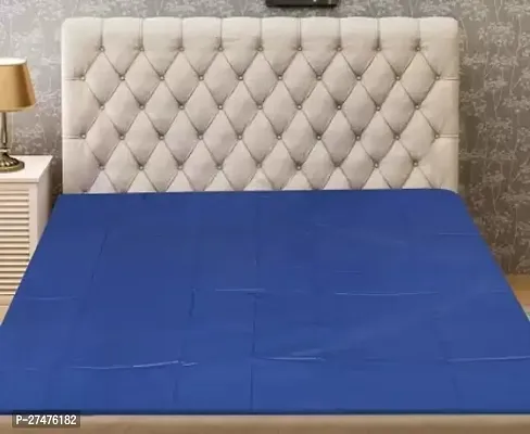 Classic PVC Solid Bedsheet-thumb0
