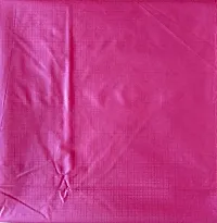 Handloom Best Collections PVC Plastic Waterproof Double Bedsheet (Pink, 6.5 ft x 6 ft Or 72 Inch x 80 Inch)-thumb1