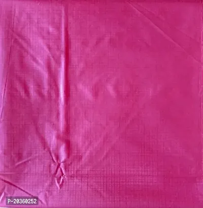 Handloom Best Collections PVC Plastic Waterproof Double Bedsheet (Pink, 6.5 ft x 6 ft Or 72 Inch x 80 Inch)-thumb2