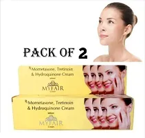 Myfair Cream For. Spot Removal, Skin Brightening, Radiance  Glow, Pigmentation Removal, Moisturization  Nourishment pack of 2 Face cream-thumb2