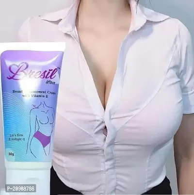 brisel  Breast Toning  increase for big size bust massage cream 100% natural which helps in growth , firming ,whitening, softening, increase Massage CREAM for Women (60 ML * PACK OF 01)