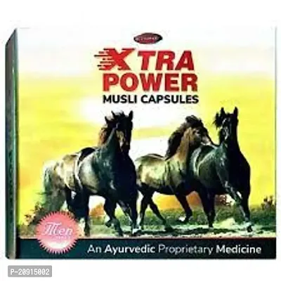 XTRA POWER MUSLI CAPSULE, 10 Capsules, Packaging Type: Box( PACK OF 2 )-thumb0