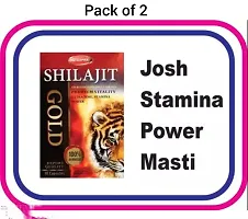 Shilajit Gold Capsule for Stamina Booster Strength, Energy Booster, Sex Power Capsule, | Ayurvedic | Sexual Health  Immunity, Vigor  Vitality For Men  Women( pack of 2 )-thumb1