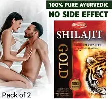 Shilajit Gold Capsule for Stamina Booster Strength, Energy Booster, Sex Power Capsule, | Ayurvedic | Sexual Health  Immunity, Vigor  Vitality For Men  Women( pack of 2 )-thumb3